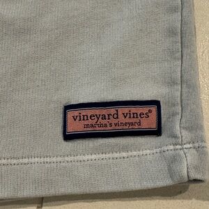 Vineyard Vines Gray Shorts with Pink Logo